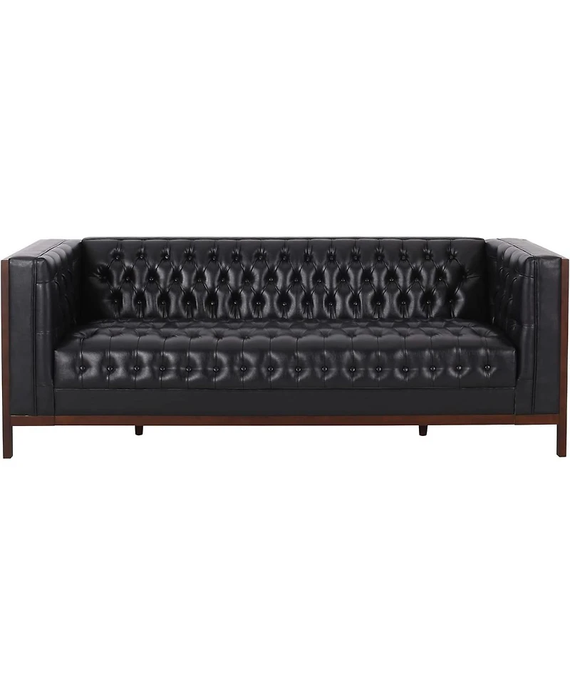 Streamdale Furniture Contemporary Upholstered Sofa with Button-Tufted Diamond Stitching