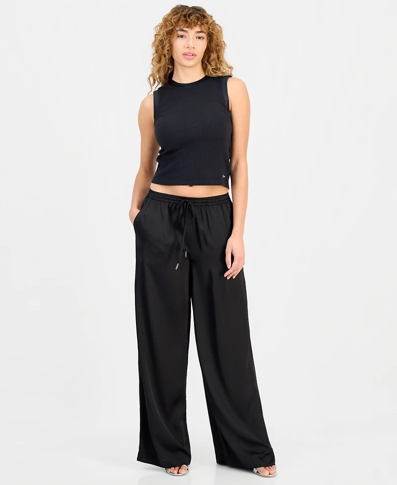 Guess Women's Charline Sleeveless Ribbed-Knit Top