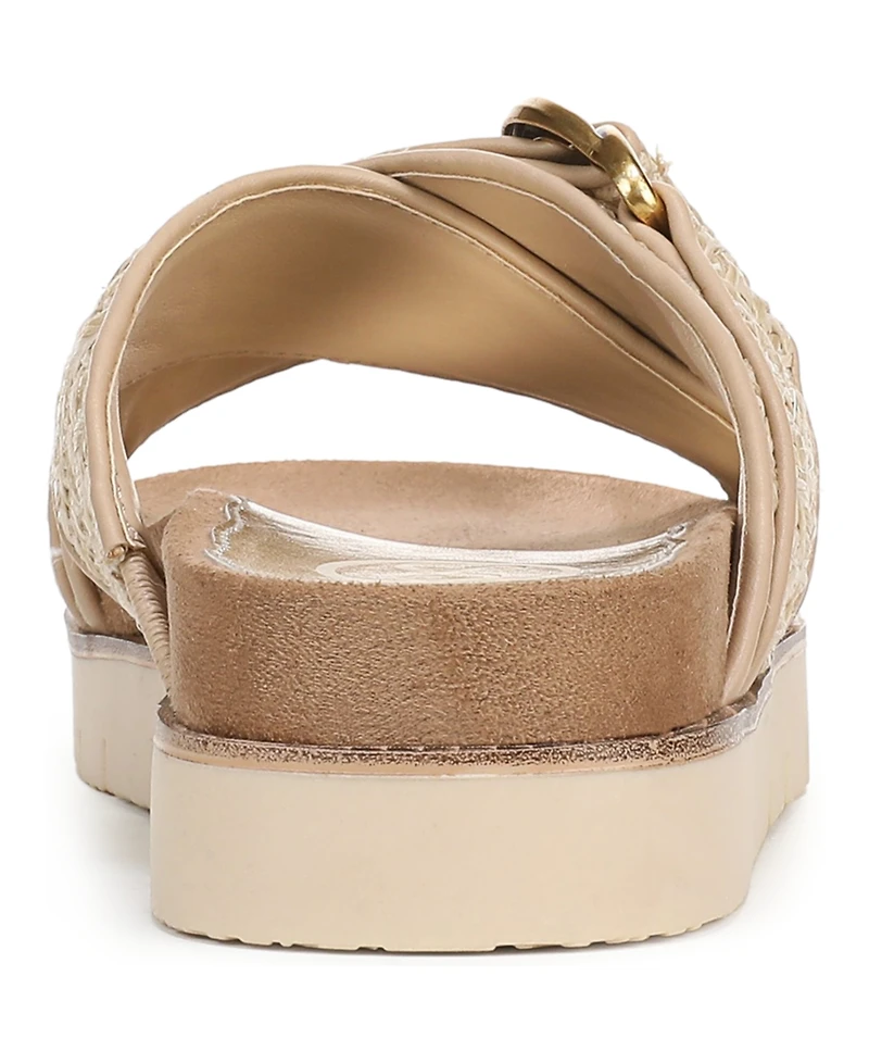 Sam and Libby Women's Ander Slide Round Toe Sandals