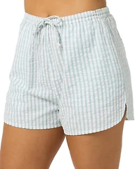 O'Neill Juniors' Millie Kick Elastic Waistband Flare Hem Shorts