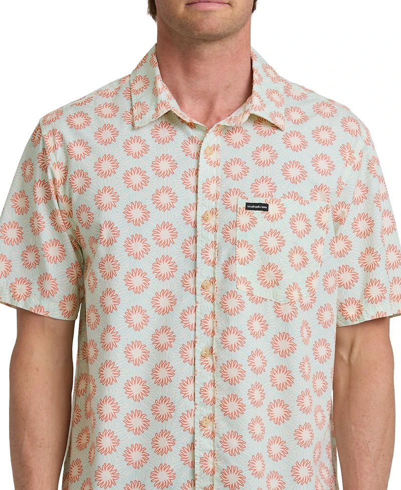 Quiksilver Men's Ocean Mayhem Classic Short-Sleeve Shirt