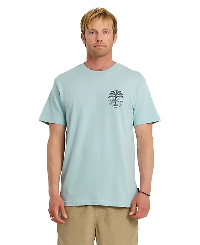 Quiksilver Men's Uno Palm Print Short-Sleeve T-Shirt