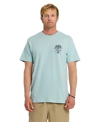 Quiksilver Men's Uno Palm Print Short-Sleeve T-Shirt
