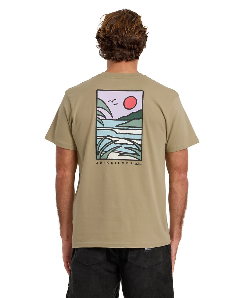 Quiksilver Men's Happy Trails Short-Sleeve T-Shirt