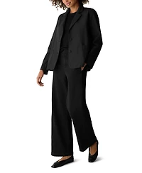 Eileen Fisher Women's Button-Front Blazer