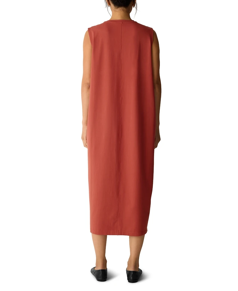 Eileen Fisher Women's Sleeveless Crewneck Tank Dress