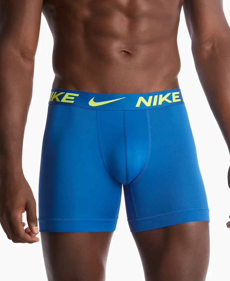 Nike Men's 3-Pack Dri-Fit Essential Micro Boxer Briefs