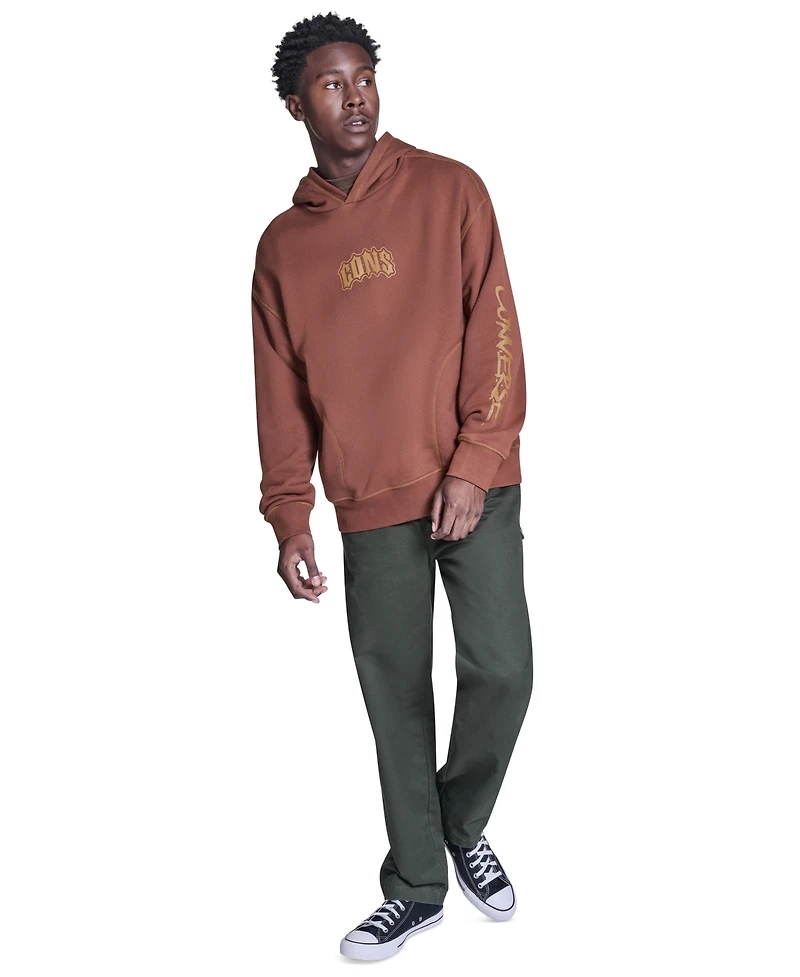 Converse Men's Graphic Oversized Hoodie