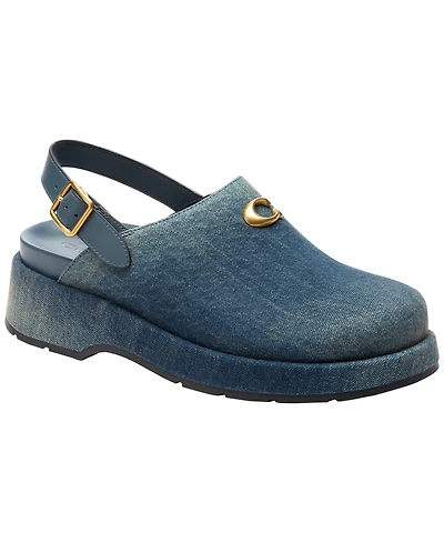 Coach Women's Sculpted C Platform Clogs