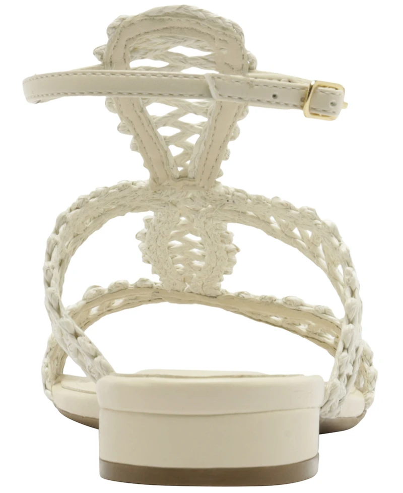 Arezzo Women's Ciara Round Toe Flat Sandals