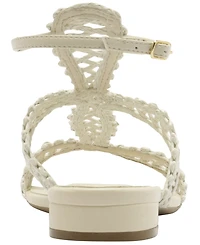 Arezzo Women's Ciara Round Toe Flat Sandals