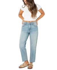 Celebrity Pink Women's Relaxed Straight Fit Jeans