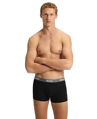 Hugo Boss Men's Power Trunk Underwear, 3-Pack Set