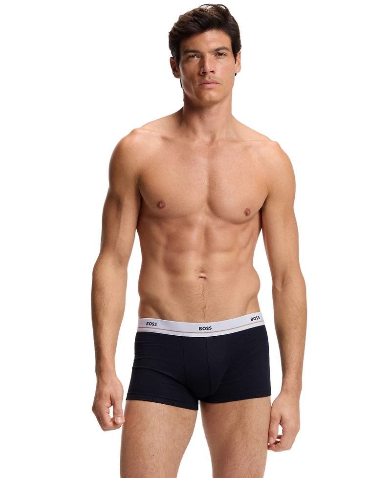 Hugo Boss Men's Essential Trunk-Style Underwear, 5-Pack Set