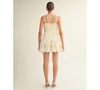 Arose Studio, Inc Women's Square Neck Mini Dress