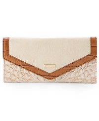 Brahmin Veronica Envelope Style Leather Wallet
