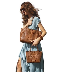 Brahmin Small Mona Top Handle Tote Bag