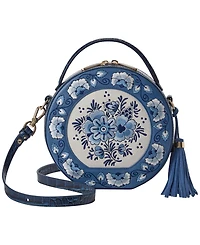 Brahmin Lane Small Leather Crossbody Bag