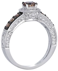 Le Vian Chocolate Diamond (0.64 ct. t.w.) & Vanilla Diamond (0.17 ct. t.w.) Ring in 14k Vanilla Gold