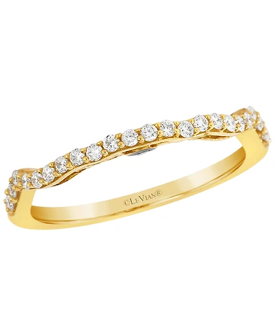 Le Vian Chocolate Diamond (0.01 ct. t.w.) & Vanilla Diamond (0.20 ct. t.w.) Ring in 14k Honey Gold