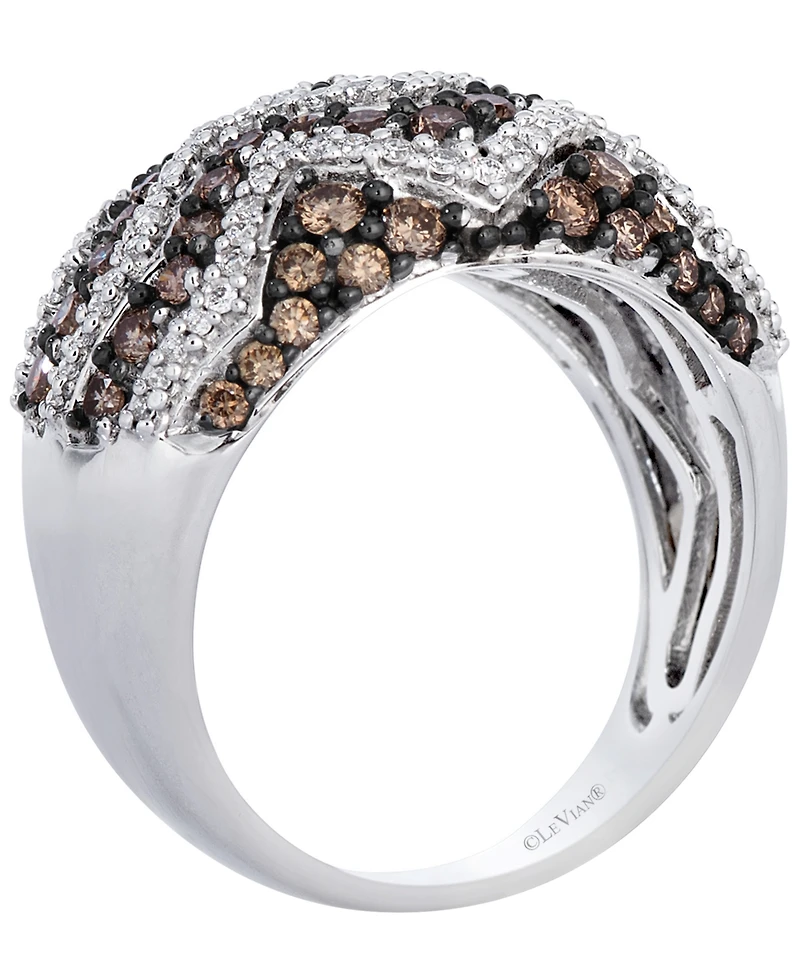 Le Vian Chocolate Diamond (1.04 ct. t.w.) & Vanilla Diamond (0.32 ct. t.w.) Ring in 14k Vanilla Gold