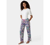 Hue Women's Springs Arrival Ikat Printed Mid-Rise Pants