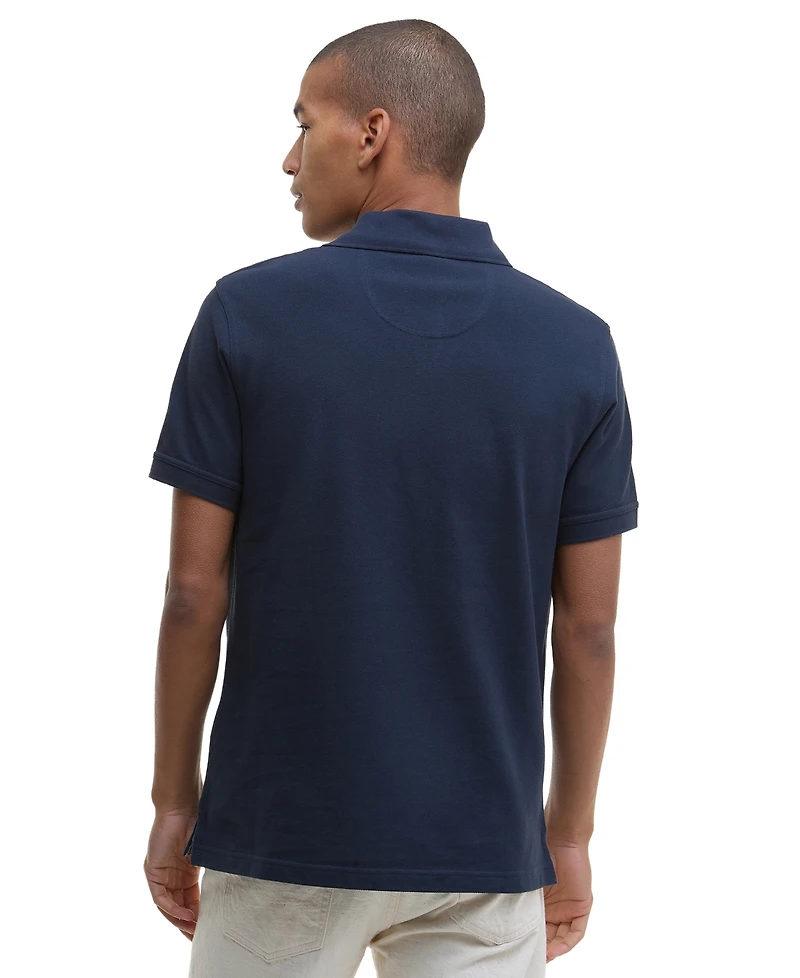 Barbour Men's Tartan Pique Polo