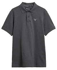 Barbour Men's Tartan Pique Polo Collar Shirt