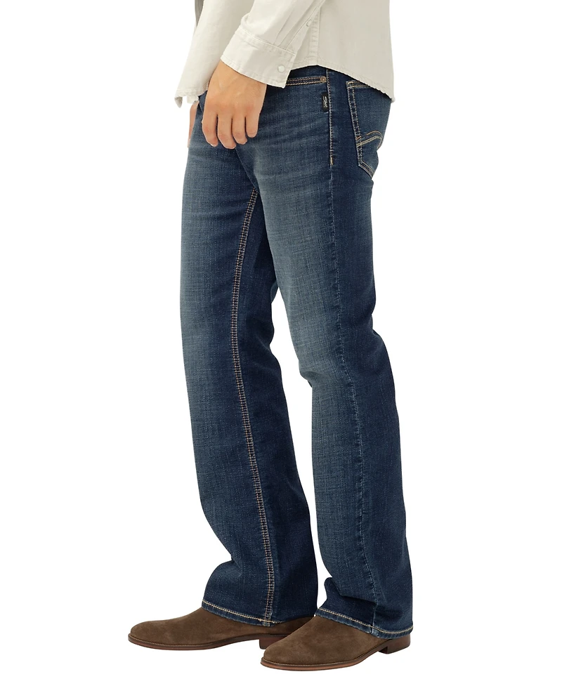 Silver Jeans Co. Men's Zac Straight-Fit Stretch Denim