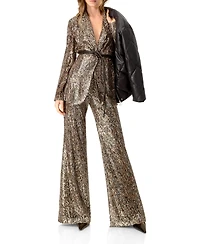 Ivonne Women's Sequin Blazer