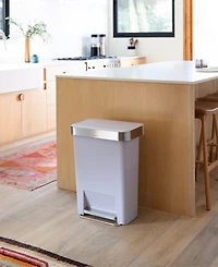 Simplehuman 45-Liters Hybrid Rectangular Step Can