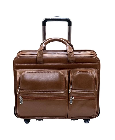 McKlein Clinton 18" Detachable Wheeled Laptop Case