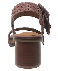 Gentle Souls Women's Madylyn Square Toe Sandals