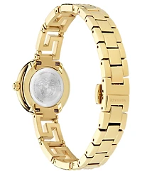 Versace Women's Greca Goddess Gold Stainless Steel Bracelet Watch, 28mm
