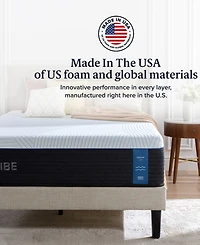 Zinus DreamVibe Deluxe 13" Hybrid Medium Plush Tight Top Mattress in a Box, Full