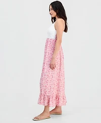Madden Girl Juniors' Crochet Maxi Dress