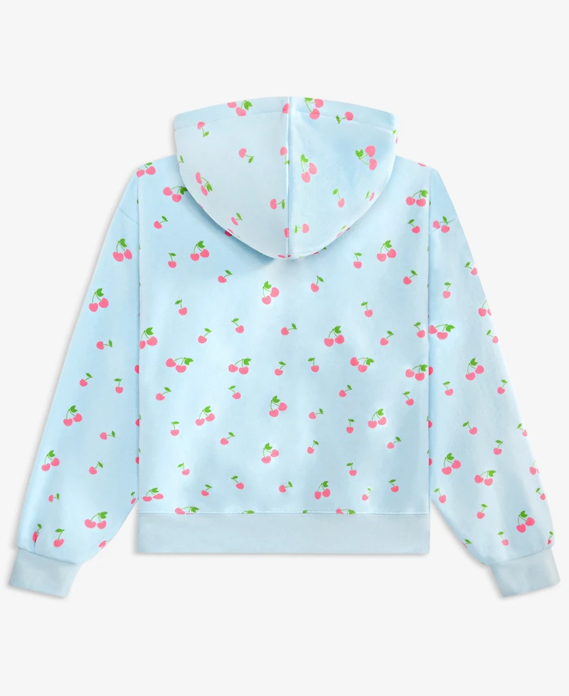 With Jules Girls 7-16 Printed Zip Hoodie