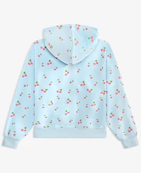 With Jules Girls 7-16 Printed Zip Hoodie