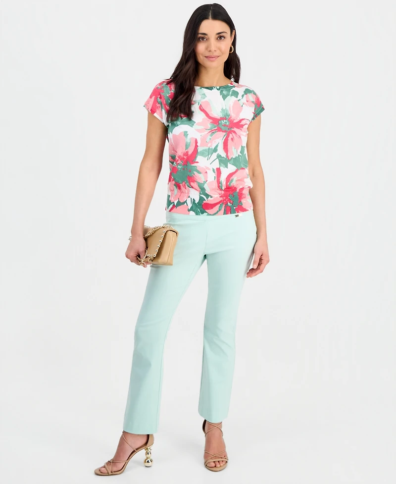 I.n.c. International Concepts Petite Printed Dolman-Sleeve Sweater, Macy's Exclusive