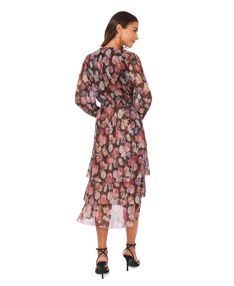 Vince Camuto Women's Ruffle Midi Dress