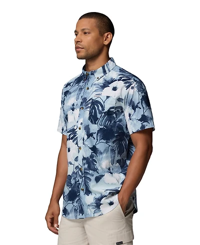 Columbia Men's Rapid Rivers Printed Short Sleeve Shirt