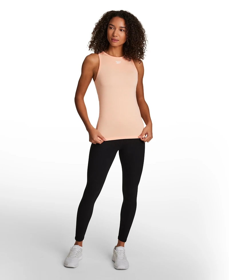 Reebok Women's Marled Crewneck Performance Tank Top