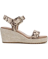 Naturalizer Women's Stella Open Round Toe Wedge Sandals