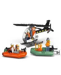 Lego City Coast Guard Rescue Boat Helicopter Building Set 60504, 742 Pieces