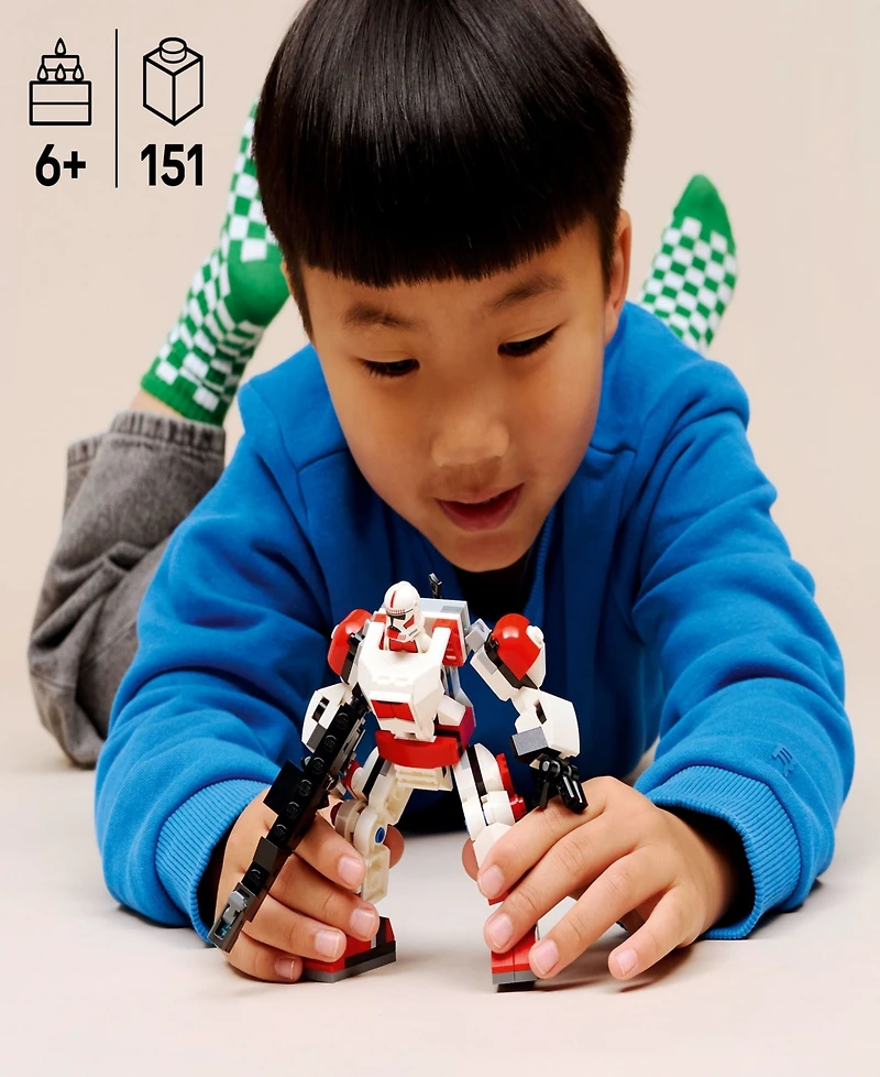 Lego Star Wars Clone Shock Trooper Mech Toy 75448, 151 Pieces