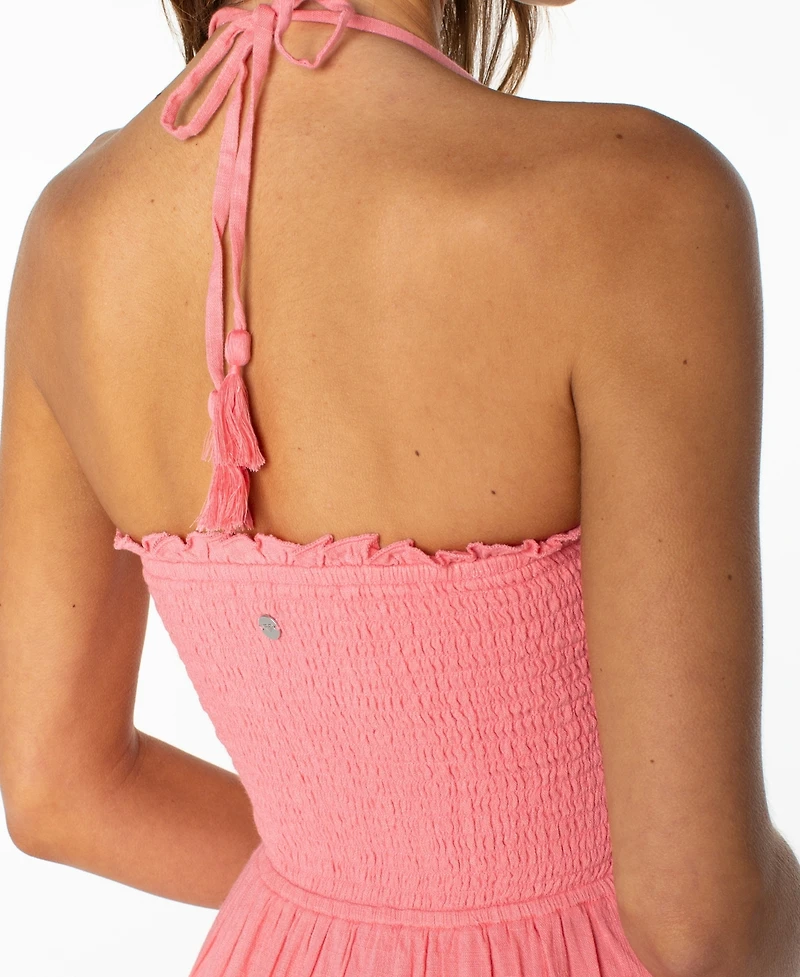 Roxy Juniors' Ellie Halter Neck Maxi Dress