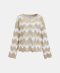 Cupshe Women's Castaway Cutie Striped Cover-Up Top