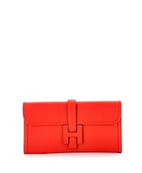Pre-Owned HERMES 29 Jige Elan Clutch Swift