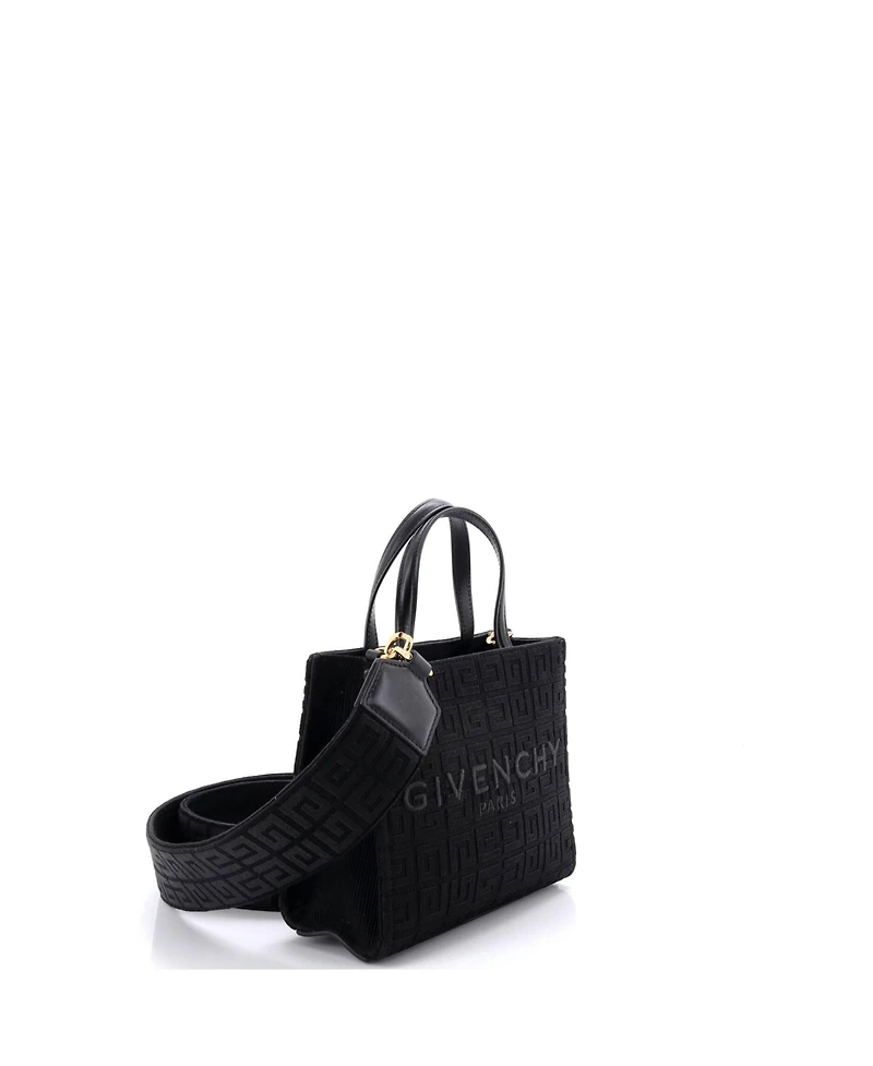 Pre-Owned Givenchy Mini G-Tote 4G Jacquard