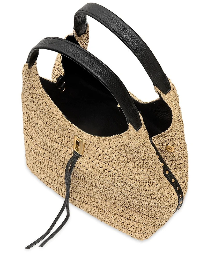 Rebecca Minkoff Darren Carryall Small Turn Lock Satchel Bag